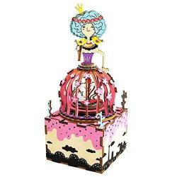 Antika - Rolife 3D Wooden Puzzle Hand Crank Music Box Toys Machinarium-DIY Wood Craft Kit-Creative Gift for B - kitantik - kitaLog