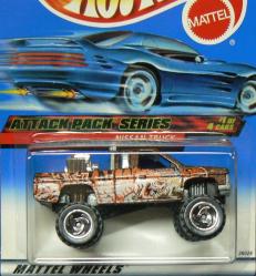 Antika - Hot Wheels Attack Pack Serisi #1 Nissan Truck #2000-21 Collectible Collector Car Mattel 1:64 Boyut - kitantik - kitaLog