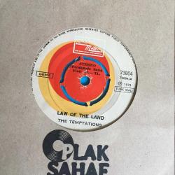 The Temptation / Law Of The Land - Masterpiece / Turkey 1973 / 45'lik / *funk soul*
