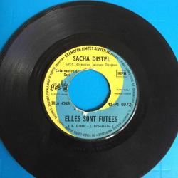Sacha Distel - Monsieur Cannibale - Elles Sont Futees / 45'lik