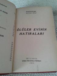 ÖLÜLER EVİNİN HATIRALARI * DOSTOYEVSKİ