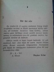 ÖLÜLER EVİNİN HATIRALARI * DOSTOYEVSKİ