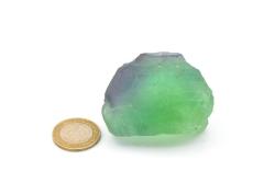 HAKİKİ DOĞAL YEŞİL FLORİT TAŞI KAYA PARÇASI 158 GR