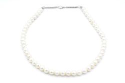 HAKİKİ DOĞAL BEYAZ İNCİ KOLYE 1.KALİTE 001