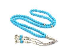 Antika - HAKİKİ DOĞAL 99 LUK FİRUZE TURKUAZ TESBİH 1.KALİTE - kitantik - kitaLog