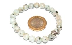 HAKİKİ DOĞAL FASET KESİM DENDRİTLİ OPAL TAŞI BİLEKLİK 1.KALİTE