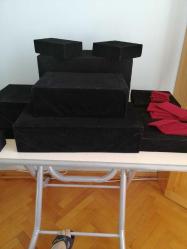 Özel Yapım , Kadife kaplı Standlar ...63 Parça ...Az Kullanılmış