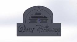 Antika - Walt Disney 2D Logosu Organik Plastikten Dekoratif Süs Eşya - kitantik - kitaLog