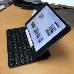 Antika - İpad Mini / Hava Logitech Klavye Açısı Ayar Cihazı Plastik Aparat - kitantik - kitaLog