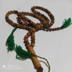R27--34---  ESKİ AHŞAP NAMAZ ZİKİR TESBİHİ--36 CM