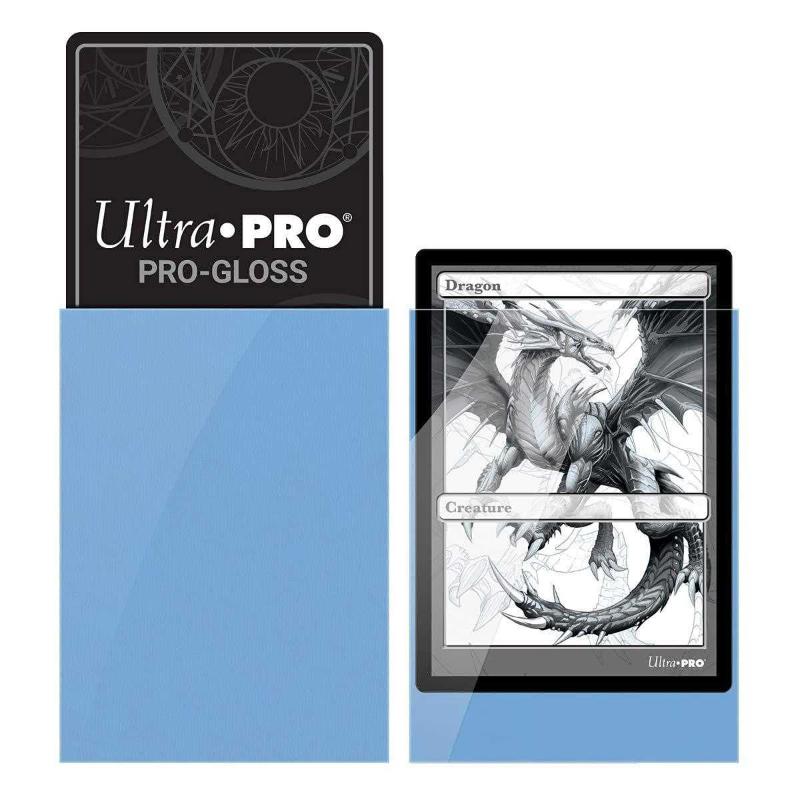 Light Blue Ultra Pro Deck Protector Sleeves 82677 Standard Size 