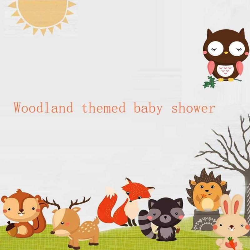 Mity rain Double-Sided Woodland Creatures Cutouts - Forest Animal  Centerpiece for Woodland Theme Bab - Antika ve Koleksiyon - kitantik |  #12702207081606