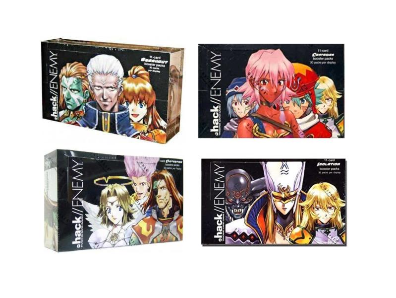 dot hack enemy booster box DotHack//Enemy: Contagion Card Game Booster Box : Amazon.sg: Toys main image 0