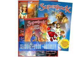 Antika - Superbook Collection, The Fiery Furnace Story Book + Superbook Season 2 Full Set (13 Episodes) + Act - kitantik - kitaLog