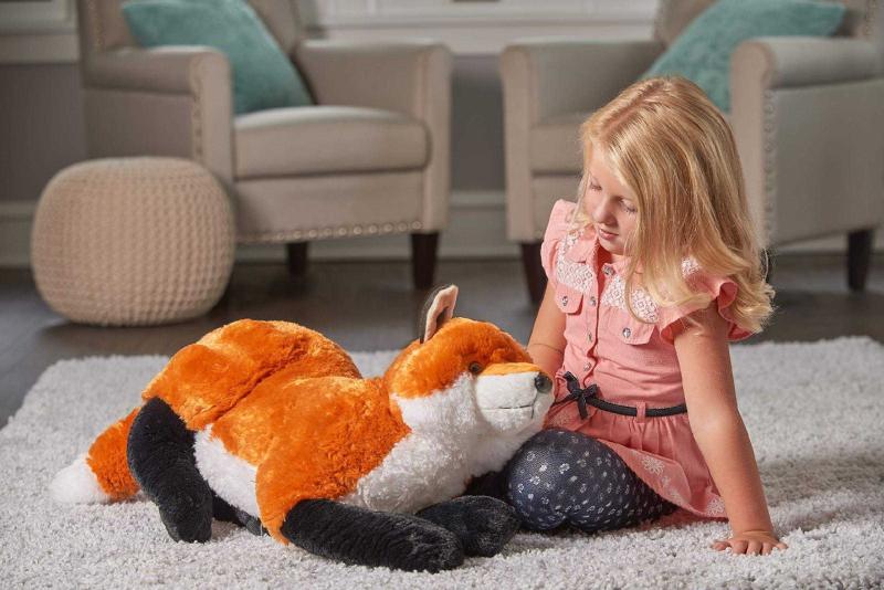 jumbo fox stuffed animal