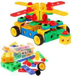 Antika - ETI Toys | STEM Learning | Original Educational Construction Engineering Building Blocks Set for 3, - kitantik - kitaLog