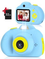 Antika - OMZER Kids Camera 1080P Selfie Mini Camera, HD Digital Video Camera for Toddlers, Video Recorder Toy - kitantik - kitaLog
