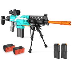 Antika - Semour Toy Gun for NERF Guns Automatic Sniper Bullets - Toys for Boys Kids Age 6-12, 3 Modes DIY Toy - kitantik - kitaLog