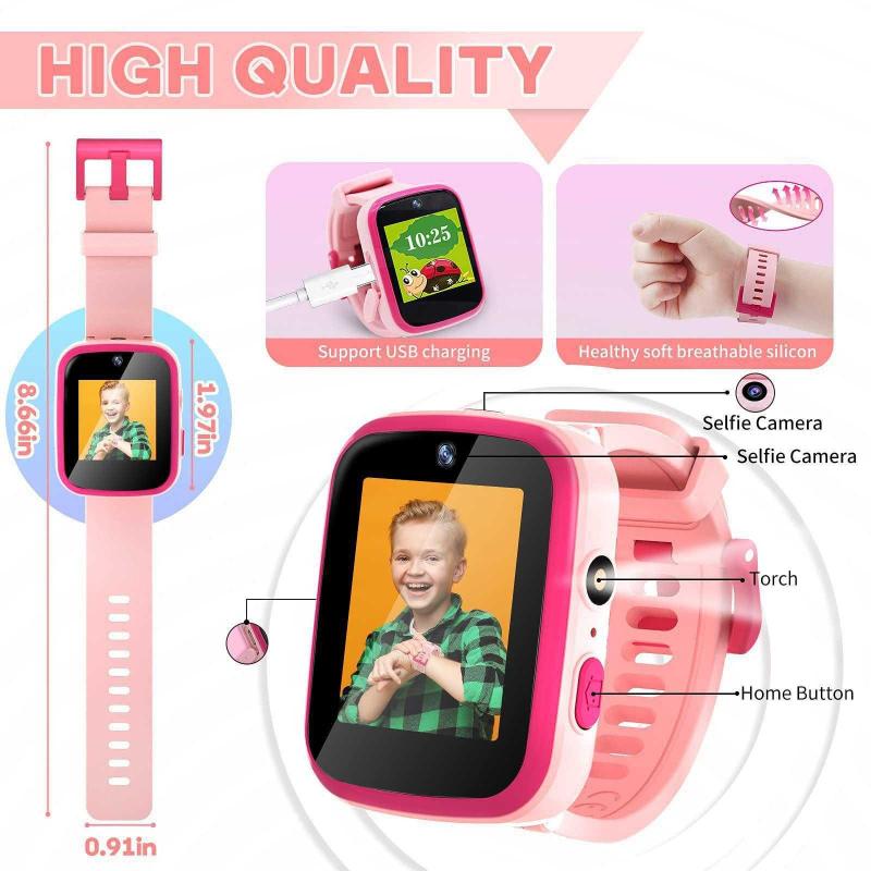 Vakzovy Kids Smart Watch Girls, Gifts For 3-10 Year Old, 50% OFF