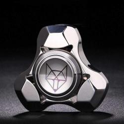 Antika - FREELOVE 1.5'' Tri Metal Spinner Fidget Toy Prime, R188 Stainless Steel Silent Bearing for Silver Fo - kitantik - kitaLog