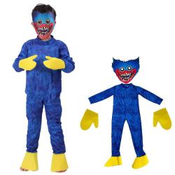 Antika - Wuggy Costume , Poppy Playtime Cosplay Wuggy Costume for Kid,Jumpsuit Costume with Mask and Gloves C - kitantik - kitaLog