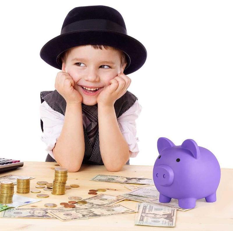 Piggy Bank, Unbreakable Plastic Coin Bank For Girls And Boys 【SALE／74OFF】