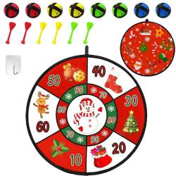 Antika - QICI Christmas Dart Board-Double Sided Dart Game for Kids Family Darts Game with 8pcs Christmas Stic - kitantik - kitaLog