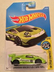 Antika - Hot Wheels HW Speed Graphics Lamborghini Huracan LP 620-2 Super Trofeo 319/365, Neon Green - kitantik - kitaLog