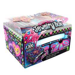 Antika - ArtSkills Glitz Your Own Jewelry Box Self-Adhesive Gems, Glitter and Foam Stickers, 10 Pieces, Multi - kitantik - kitaLog