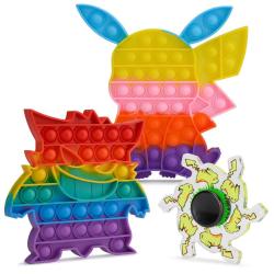 Antika - Nourrii Poppets Poppet Fidget Toy Easter Pop Popets Its It Poppit Toys for Boys 9-12 Gifts Push Popp - kitantik - kitaLog