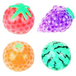 Antika - Syco Fidget Store Fruit Stress Balls Pack (Watermelon, Strawberry, Orange, Grapes), Helps with Stres - kitantik - kitaLog