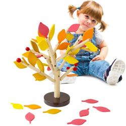 Antika - Carykon Early Childhood Education Building Blocks Wooden Assembling Tree Combination Boys and Girls - kitantik - kitaLog