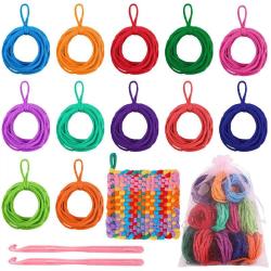 96 Pieces Loom Potholder Loops Weaving Loom Loops Weaving Craft Loops With  Multiple Colors For DIY Crafts Supplies No Box