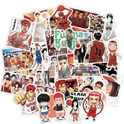 Antika - SLAM Dunk Anime Sticker Pack of 50 pcs - Waterproof Durable Stickers Classic Japanese Anime Stickers - kitantik - kitaLog