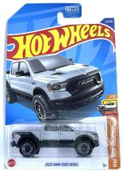 Antika - Hot Wheels 2022 - 2020 RAM 1500 Rebel - 23/250 [Silver/Black] HW Hot Trucks 1/10 - kitantik - kitaLog
