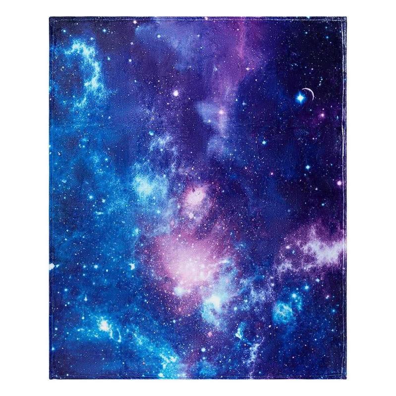 Antika Galaxy Throw Blanket Adorable Super Soft Extra Large Starry Galaxy Blanket for Women Girls Teens