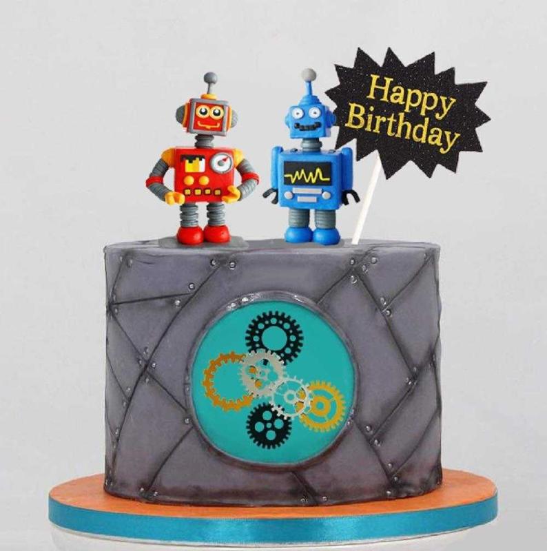 Robot Blaze birthday cake:... - Kimberly Michelle Cakes | Facebook