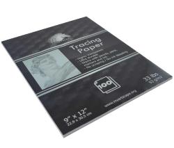 Tracing Paper Pad, 33lb - 9 x 12 - 100 Transparent Sheets