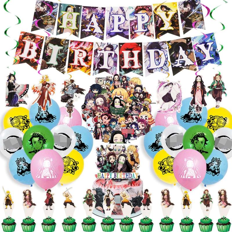 Buy ZOA Anime Party Supplies, Luffy Party Supplies, Birthday Party Supplies  and Decorations, 20 Plates, 20 Napkins and 1 Tablecloth Online at  desertcartINDIA