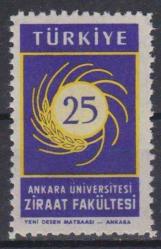1959 ANKARA ÜNİVERSİTESİ ZİRAAT FAKÜLTESİ'NİN 25.TEDRİS YILI