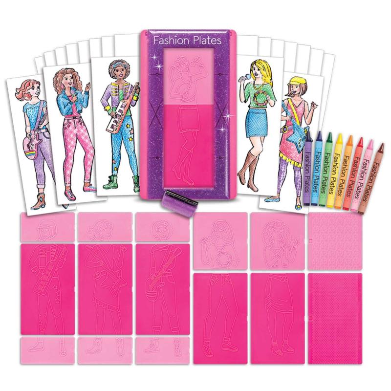 Kahootz Fashion Plates Superstar Deluxe Set Pink Antika Ve Koleksiyon ...