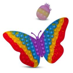 Antika - Big Large Push Bubble 88 Pops Butterfly Popping Fidget Sensory Toy Autism Special Needs Anti Stress - kitantik - kitaLog