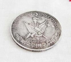 27 Mayıs 1960 DARBESİ HaTıRaSı GÜMÜŞ 10 Lira.*.*