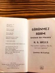Görünmez Adam - Birinci Baskı