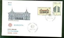 Efemera - 1990 FDC EUROPA CEPT POSTA BİNALARI - kitantik - kitaLog