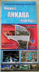 ANKARA BÜYÜKŞEHİR BELEDİYESİ BAŞKENT ANKARA KENT PLANI CITY MAP (1:22 000 ÖLÇEK)