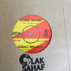 Richard Anthony / Aranjuez, Mon Amour - Plante Un Arbre - Les Mains Dans Les Poches / Turkey 1967 / 45'lik EP / *pop*