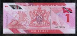 ** TRİNİDAD ve TOBAGO ( 1 * DOLLAR ) 2020 * PLASTİK - ÇİL