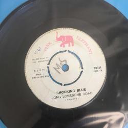 shocking blue - send me a post card - long lonesome road / 45'lik