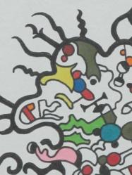 guaj boya ile yapılmış orijinal tablo